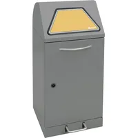 stumpf metall Sortsystem Modul Vario 60 graualu struktur ProSlide System 60 Liter Trethebel