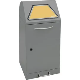 stumpf metall Sortsystem Modul Vario 60 graualu struktur ProSlide System 60 Liter Trethebel