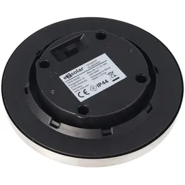 ez solar 2er Set LED Solar Bodenstrahler, Edelstahl, wasserdicht IP44, inklusive NiMH AA 2,3V 400mAh Akku