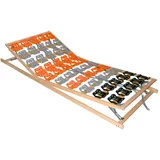 Coemo 7-Zonen Tellerlattenrost CubiFlex 120x200 cm Lattenrost Kopf- und Fußteil verstellbar