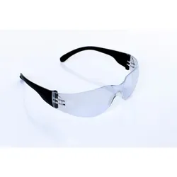 Schutzbrille farblos schwarz 'Kindergröße' - schwarz
