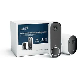 Arlo Pro Sicherheits-Set mit Video-Türklingel für Zuhause, Bundle