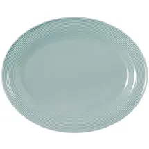 SELTMANN WEIDEN Servierplatte oval 35 x 28 cm - Arktisblau