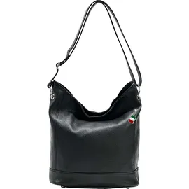 FLORENCE Shopper Leder Black