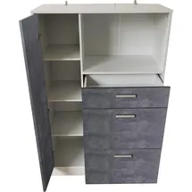 Hti-Living Küchenbuffet Kombi L  grau