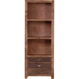 GUTMANN FACTORY Bücherregal »Oriental«, im Lodge-Stil, aus Massivholz Mango beige Regale, 45813447-0 B/H/T: 67 cm x 180 cm x 42 cm