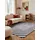 ELLE DECORATION Wollteppich Flux schwarz, Weiß, B:200cm H:12mm L:290cm, Oberfläche: 100% Wolle, Rückseite: 100% Baumwolle, Teppiche, Wolle, Natur, Wohnzimmer, schwarz weiss, Geometrisch, Streifen