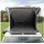 Black Forest Fox Wohnmobil Camper Schonbezug Heckbett Hochbett Faltbett für VW T5 T6 T6.1 Beach Ocean Grand 600 680 (Grau T6.1 California 2 TLG. Aufstelldach)