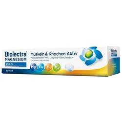Biolectra Magnesium 250mg Muskeln & Knochen Aktiv
