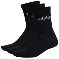 Adidas Half-Cushioned Crew Socken, 3 Paar Black / White