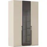 Rauch Drehtürenschrank SKAT SHINE 151 x 235 x 63 cm Beige