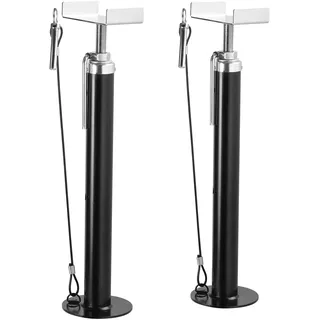 Vevor Ausziehbares Stützenset Wohnmobile 500–1230 mm Silber