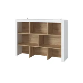 Möbel Kraft Aufsatzregal klein 161 x 119 x 45,0 cm weiß