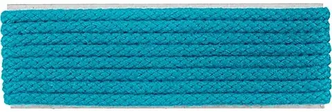 buttinette Kordel für Bekleidung, türkis, 4 mm Ø, Länge: 4 m