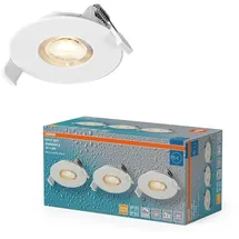 Osram Spot Set 3er Pack DIM IP65 4,9W Weiß