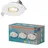 Osram Spot Set 3er Pack DIM IP65 4,9W Weiß