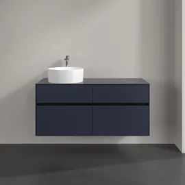 Villeroy & Boch Waschtischunterschrank 4 Auszüge 120 x 54,8 x 50 cm Marine Blue