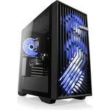 CSL Gaming PC, AMD Ryzen 5 7600, 5100 MHz, GeForce RTX 4060, 16 GB 1000 GB M.2 SSD, Windows 11, USB 3.2, M10700H