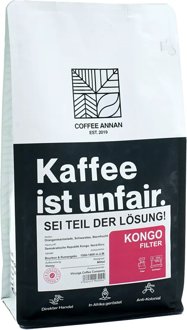 Coffee Annan Kongo Filter, 350 g