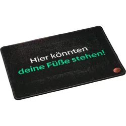 Vorwerk Kobold Fußmatte Soft "Hier könnten deine Füße stehen"