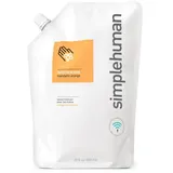 simplehuman 828 ml Schaumseife Nachfüllpackung, Mandarinenorange