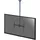 KIMEX Deckenhalterung TV-Bildschirm 37"-75", Höhe 106-156cm