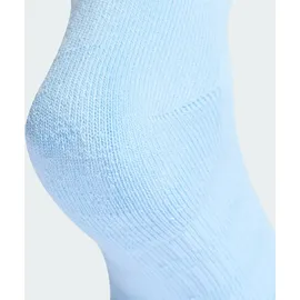 adidas Cushioned Sportswear Ankle Socken 3er Pack Glow Blue/White/Ray Blue 34-36