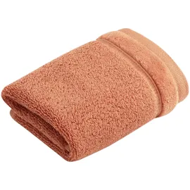 VOSSEN Pure Seiftuch 30 x 30 cm bronze