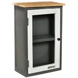 Woodkings Bad Hängeschrank Pinetown - Schwarz
