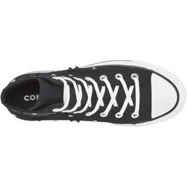 Converse CHUCK TAYLOR ALL STAR LIFT Damen Schwarz/Silber/Weiß 42