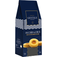 Gentile Occhio di Bue Kekse mit Orangenmarmelade 250 g