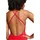 Puma V Neck Badeanzug Red S