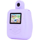 Sofortbildkamera für 3–12 Jahre, Kleinkinder, Jungen, Mädchen, Geschenke, Druckkamera, mit 2-Zoll-Bildschirm, 1080P HD 12 MP Baby-Sofortdruck-Digitalkamera (violett)