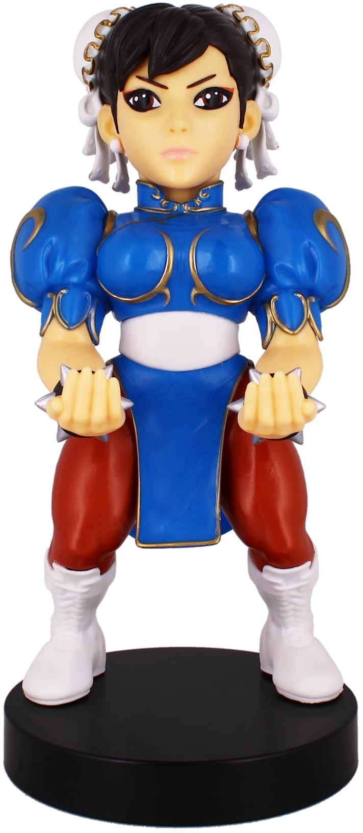 Cable Guys - Capcom Street Fighter Chun Li Gaming Accessories Holder & Phone Holder for Most Controller (Xbox, Play Station, Nintendo Switch) & Phone