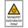 Betriebsausstattung24 Warn-Kombischild Vorsicht! Automatischer Anlauf 13,1 x 18,5 cm