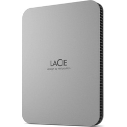 LaCie Mobile Drive (1 TB), Externe Festplatte, Silber