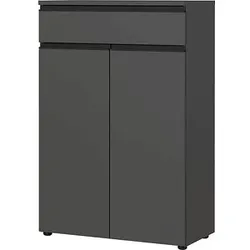 GERMANIA Aktenschrank Bedano, 4041-547 grafit 2 Fachböden 81,0 x 40,0 x 120,0 cm