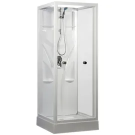 Schulte Juist U-Kabine 80 x 80 x 190 cm alpinweiß EP1914504 04 50 190