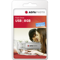 AgfaPhoto USB Flash Drive 8GB silber