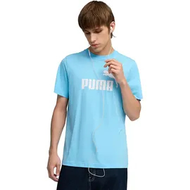 Puma ESS No. 1 Logo Tee Vibrant Blue S