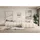 altdecor Ecksofa in L-Form Corner Sofa Bett Eckcouch Couch Wohnlandschaft Cauchsofa Olea-L2-309x190x70 cm Beige