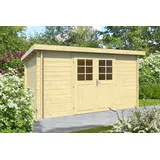 34 mm Gartenhaus ISO-Glas 400x300 cm Gerätehaus Blockhaus Schuppen Holzhaus Neu