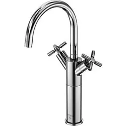 Steinberg Serie 250 Waschtisch-Zweigriffarmatur  2501550, chrom