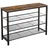 VASAGLE Schuhregal 100 x 30 x 72 cm braun, schwarz