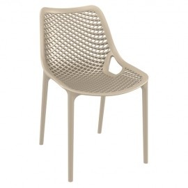 Chaise de terrasse Air Chair Avana taupe – 4 pièces | Mindestbestellmenge 4 Stück