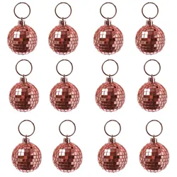 Weihnachtsbaumschmuck Discokugel Spiegelkugel Baumkugel 5cm 12St.