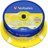 Verbatim DVD+RW 4.7 GB 4x 25 St.