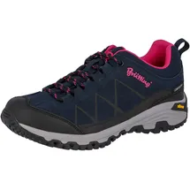 Brütting Kansas Damen Trekking- & Wanderhalbschuhe, Marine/ Pink, 38