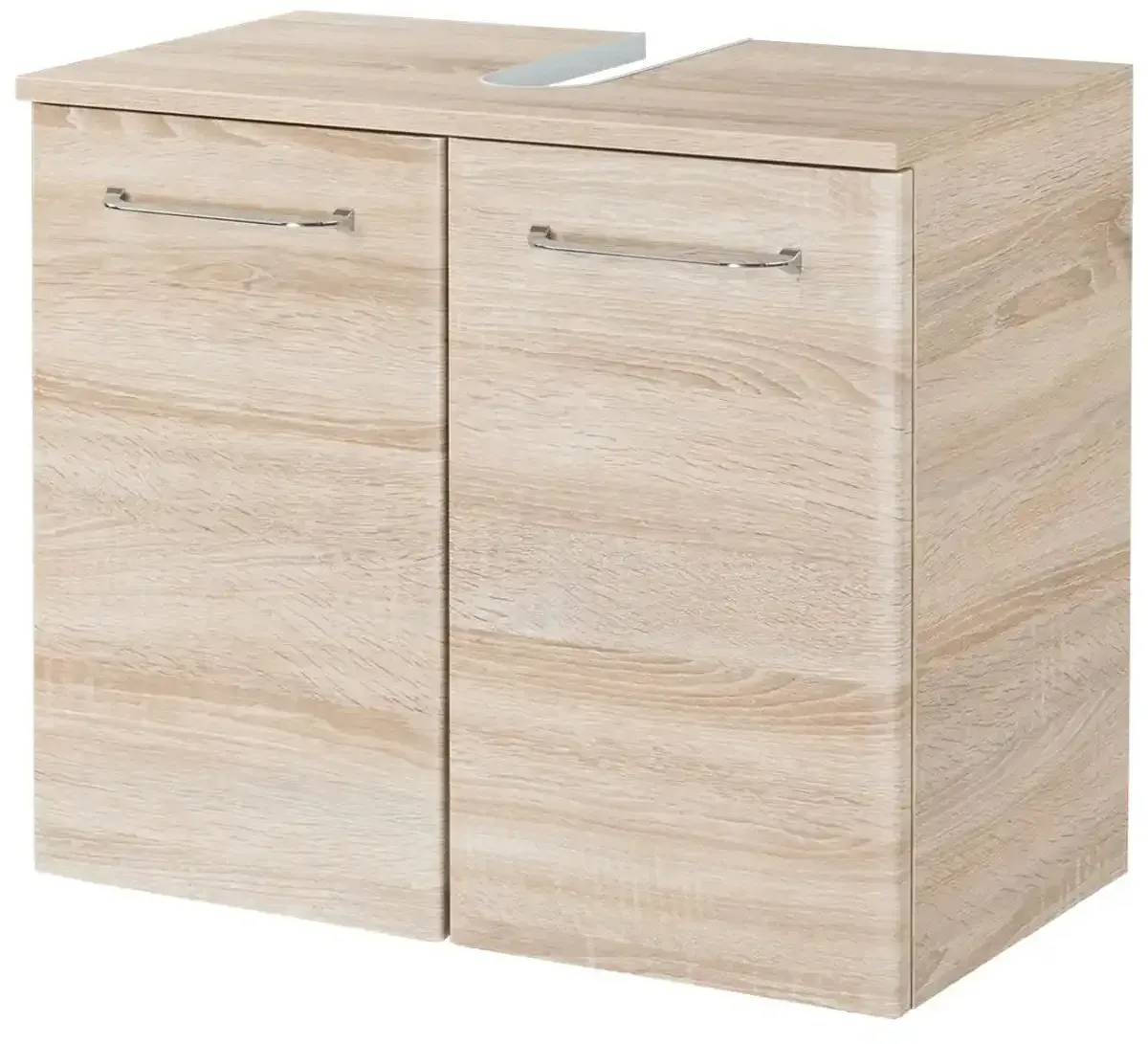 calmo2go Waschbeckenunterschrank  Juba , holzfarben , Maße (cm): B: 60 H: 53 T: 33.0