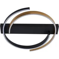 LUCANDE Natsuma schwarz/gold, - Esszimmer, Von